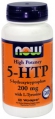 5-HTP + Глицин,Таурин и Инозитол, NOW, 60 капс.